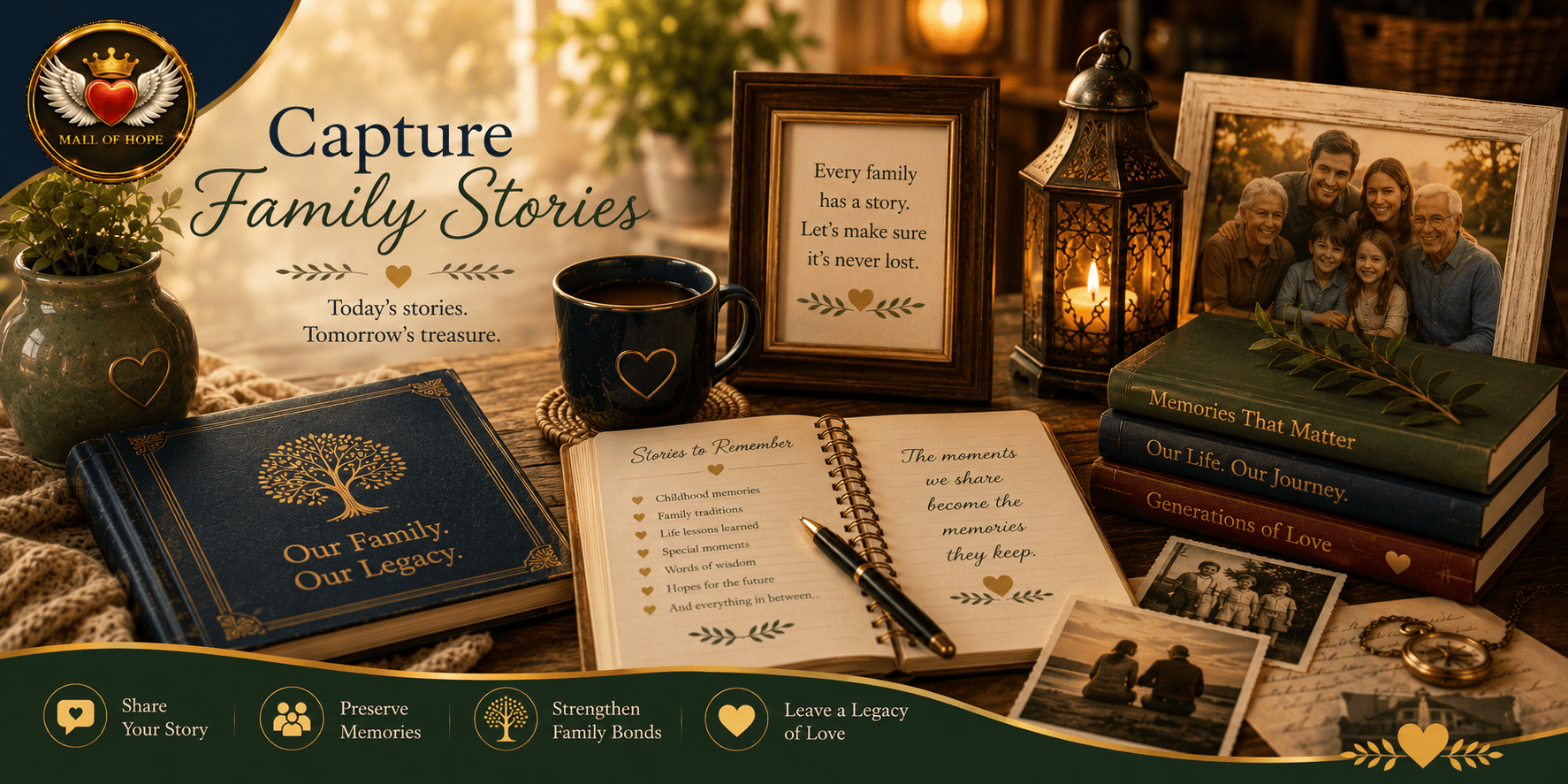 mall of hope capture family stories