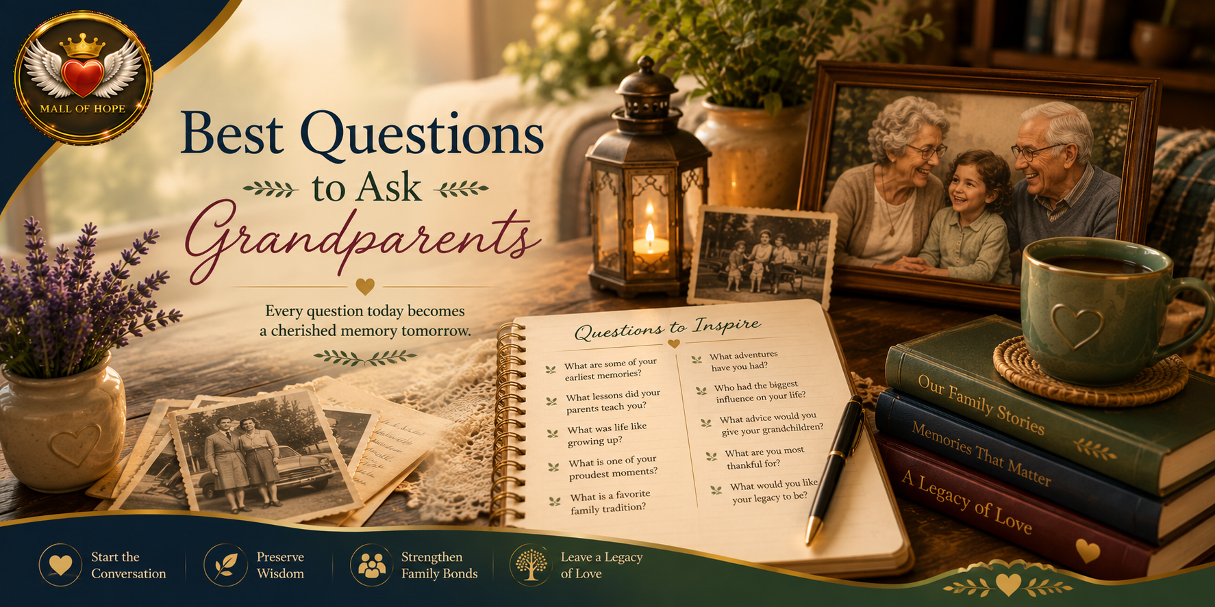 best questions to ask grandparents