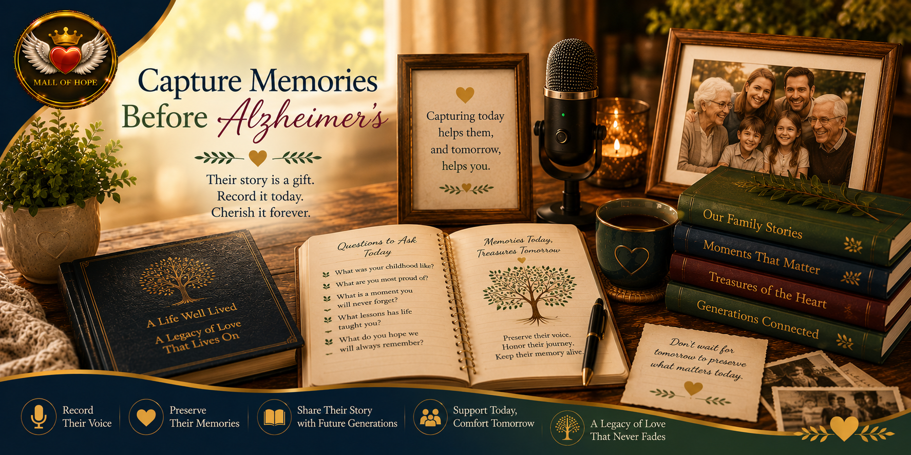 mall of hope capture memories before alzheimer's