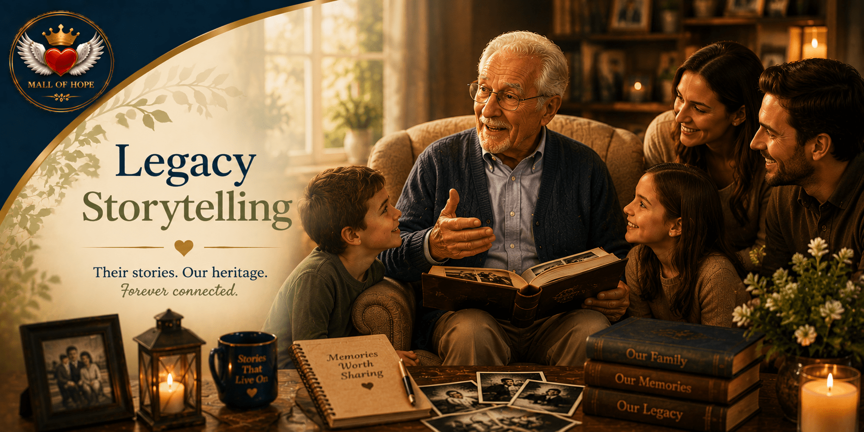 mall of hope legacy storytelling
