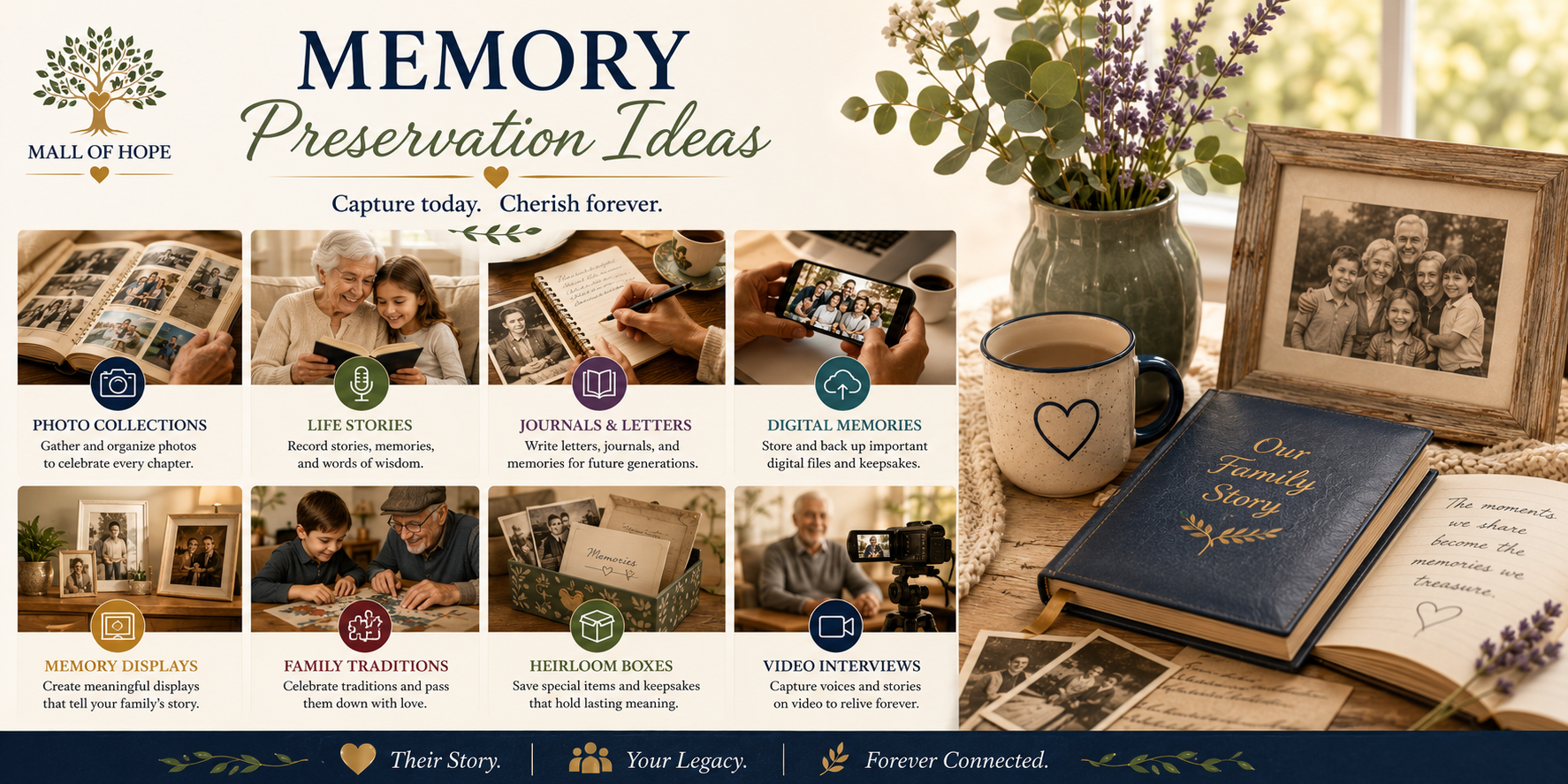 mall of hope memory preservation ideas